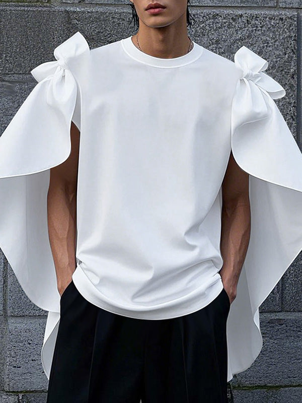 Mens False Two-Piece Layered Short Sleeve T-Shirt SKUL11474