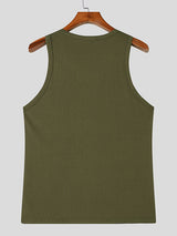 Mens Number 80 Print Casual Tank SKUL16142