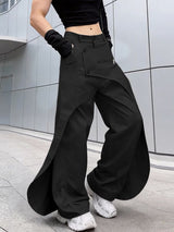 Men's Deconstructed Zipper Long Pant SKUL57246