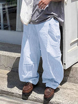 Men's Striped Casual Loose Pant SKUL21106