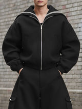 Men's Star Print Shawl Long Sleeve Jacket SKUL43731