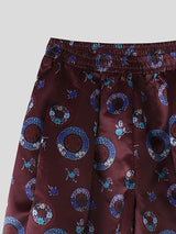 Men's Polka Dot Print Lantern Pant SKUL48647