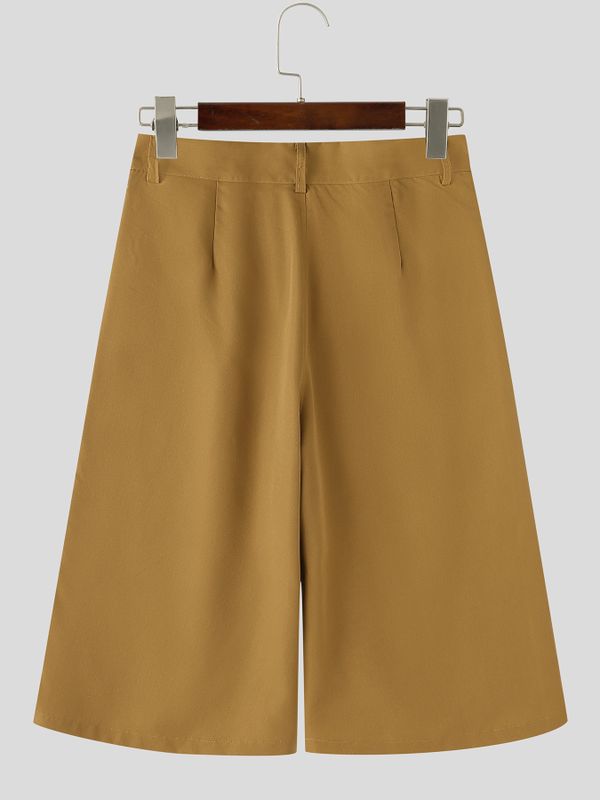 Men's Vintage Cityboy Harajuku Baggy Curved Stitching Pant SKUL67317