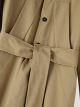 Men's Avant-Garde High Street Belted Button Front Wide Leg Jumpsuit SKUL80612
