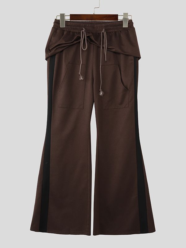 Men's Contrast Drawstring Casual Pant SKUL51258