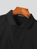 Mens Solid Layered Design Long Sleeve Shirt SKUK25637