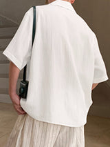 Men's Floral Print Short Sleeve Shirt SKUL21004