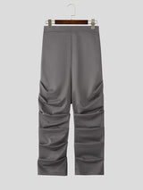 Men's Ruched Design Casual Pant SKUL51055
