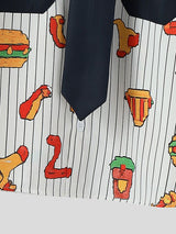 Men's Pixel Style Print Short Sleeve Shirt SKUL35143