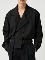 Mens Solid Color Casual Long Sleeve Shirt SKUL08417