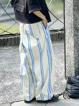 Mens Striped Colorblock Casual Pant SKUL09704