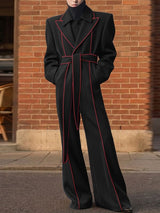 Men's Contrast Line Oversized Jumpsuit SKUL50114