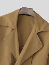 Mens Solid Color Casual Long Sleeve Shirt SKUL08417