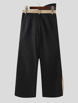Men's Deconstructed Color Block Layered Pocket Pant SKUL31860