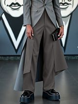 Men's Flap Patchwork Straight Pant SKUL31957