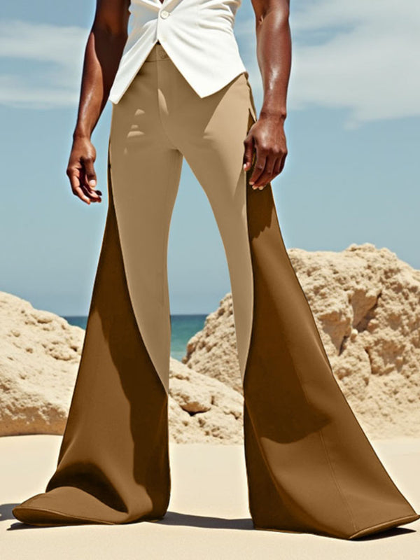 Mens Contrast Color Loose Casual Pant SKUL20907