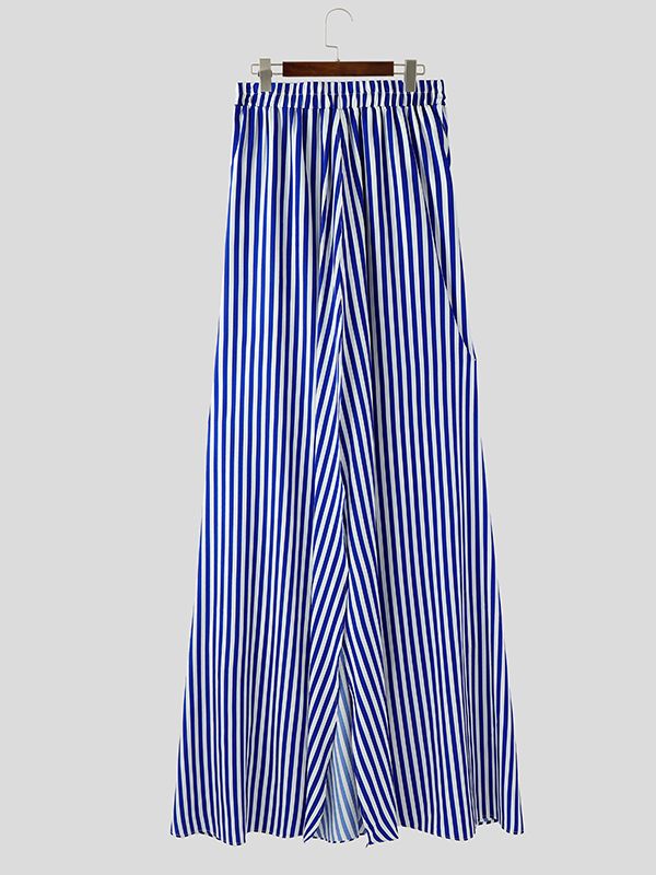 Men's Stripe Contrast Color Casual Pant SKUL50054