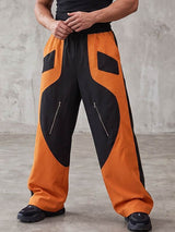 Mens Loose Color-Block Spliced Pant SKUK88052