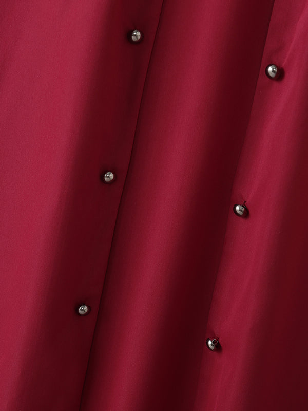 Mens Metal Buckle Long Hem Sleeveless Waistcoat SKUL23967