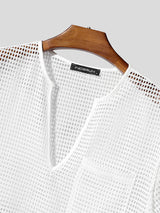 Mens Sheer Mesh Short Sleeve T-Shirt SKUL19006