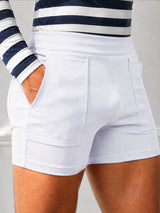 Men's Resort High-Waist Glute-Enhancing Patch Pocket Micro Short SKUL78221