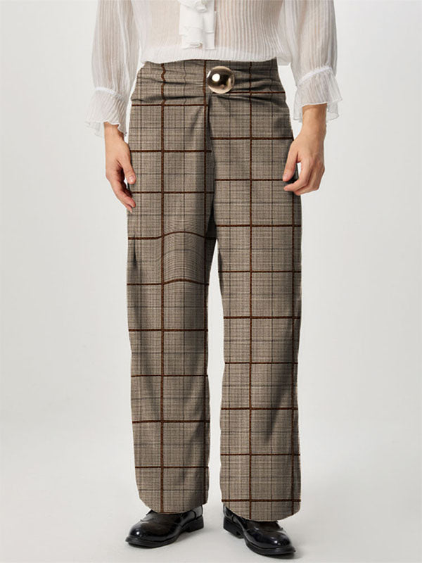 Mens Twist Design Casual Long Pant SKUK77687