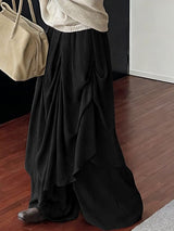 Men's Deconstructed Solid Color Pleated Pant SKUL45422