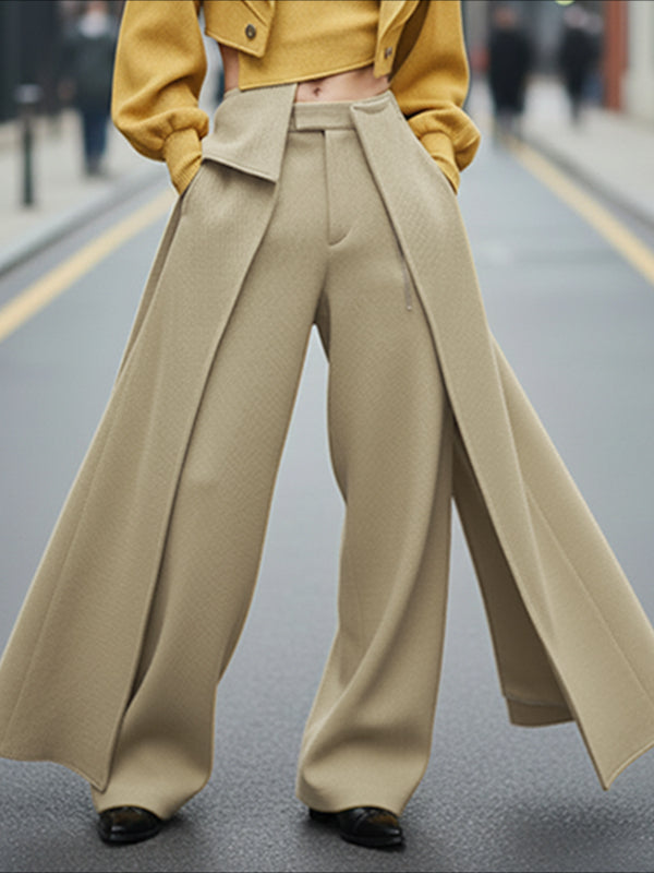 Men's Deconstructed Flap Patchwork Casual Pant SKUL48808