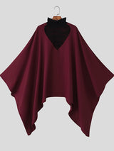 Men's Hollow Loose Casual Cloak SKUL34078