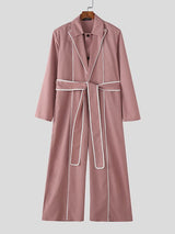 Men's Contrast Line Oversized Jumpsuit SKUL50114