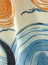 Men's Hand Drawn Print Loose Pant SKUL35001