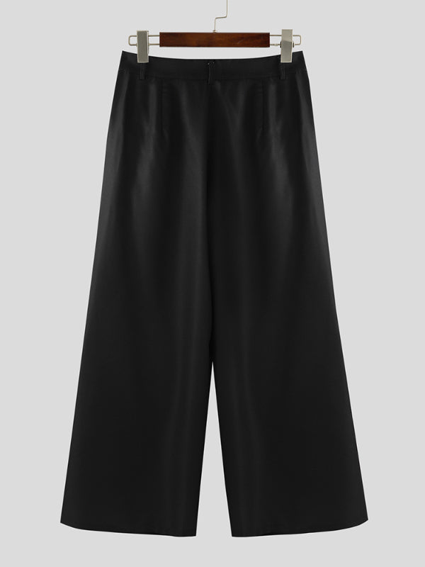 Men's Contrast Print Wide Leg Casual Pant SKUL27310