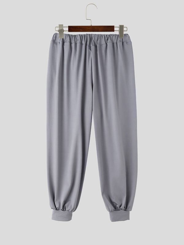 Men's Vintage Casual Soft Draped High-Elastic Loose Yoga Harem Jogger Pant SKUL70419
