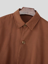 Men's Solid Color Casual Long Sleeve Jacket SKUL36622