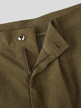 Mens Solid Color Textured Two Pieces Outfit SKUL27366