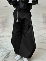 Men's Deconstructed Solid Casual Pant SKUL30584