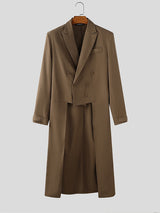 Men's Casual Tail Hem Long Sleeve Blazer SKUL28107