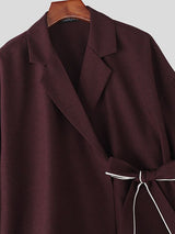 Men's Tie Patchwork Casual Two Pieces Outfit SKUL34019