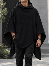 [Pre-order] Men's Avant-Garde Darkwear Nightclub Party Asymmetric Wrap Sweatshirt SKUL88509