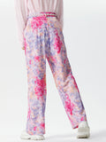 Mens Allover Floral Print Straight Pants SKUK43005