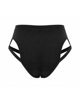 Men's Avant-Garde Dual-Strap Construction Lateral Cutouts Short SKUL58755