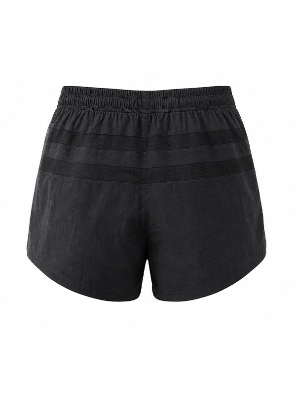 Men's Pool Party Beachwear Mesh Spliced Side Zipper Muscle Fit Short SKUL72440