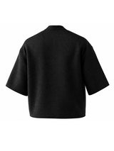 Men's Vintage Modern Chinese Mandarin Collar 3D Applique Rose Cropped Short Sleeve Shirt SKUL73660