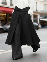 Men's Knot Ruched Wide Leg Pant SKUL45398