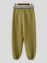 Men's Webbing Patchwork Textured Casual Pant SKUL31997