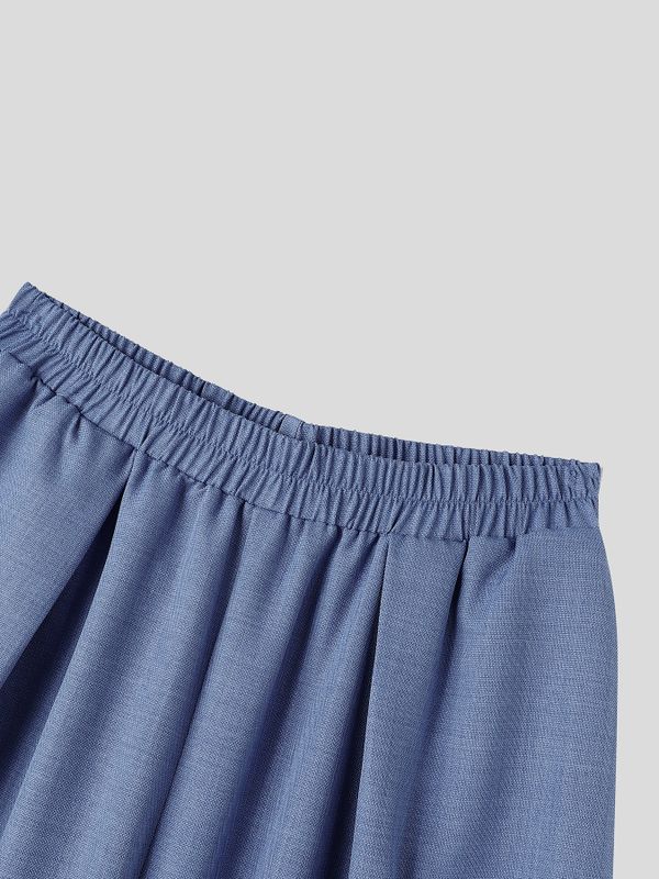 Men's Japanese Utility City Walk Pleated Low Flap Pocket Balloon Cargo Pant SKUL83985