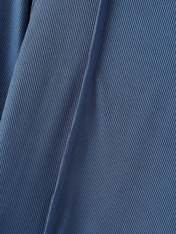 Men's Solid Color Textured Long Sleeve T-Shirt SKUL39015