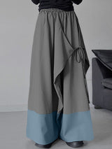 Men's Contrast Wide Leg Casual Pant SKUL51056