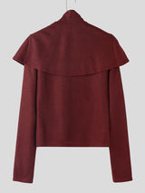 Men's Textured Zip Long Sleeve Sweater SKUL36511