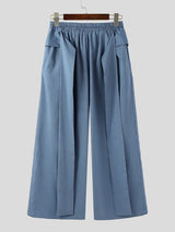 Men's Deconstructed Wide Leg High Waist Pant SKUL39791